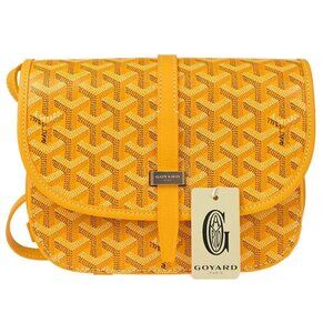 Goyard Yellow Belvedere PM Shoulder Bag LAR020244 124474